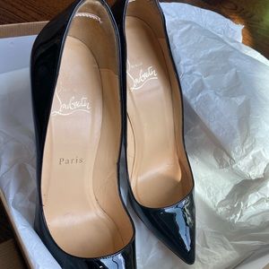 Louboutin black heels